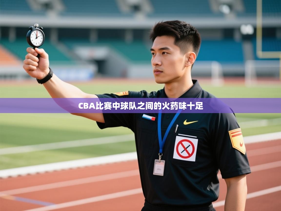 CBA比赛中球队之间的火药味十足  第1张