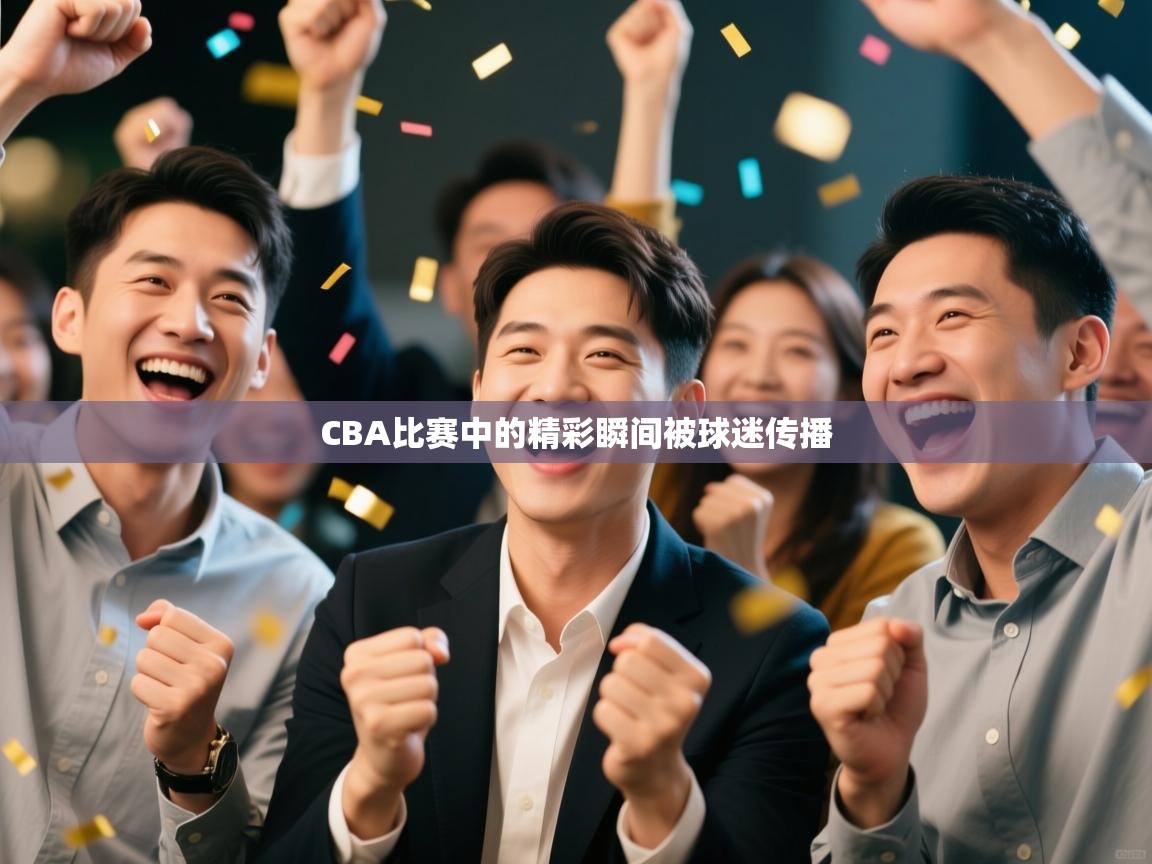 CBA比赛中的精彩瞬间被球迷传播  第2张